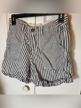 GAP Black & White Striped Women’s Shorts